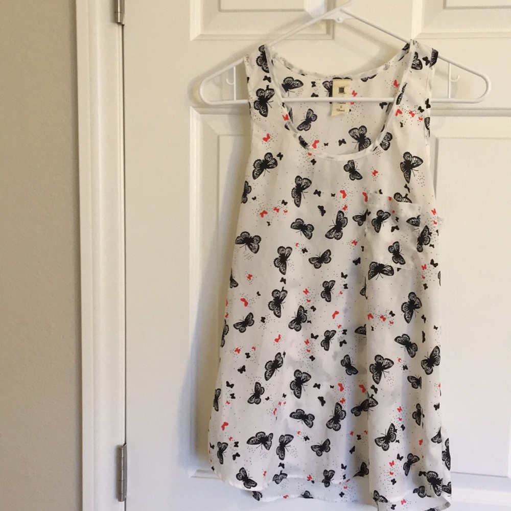Butterfly Racerback tank top